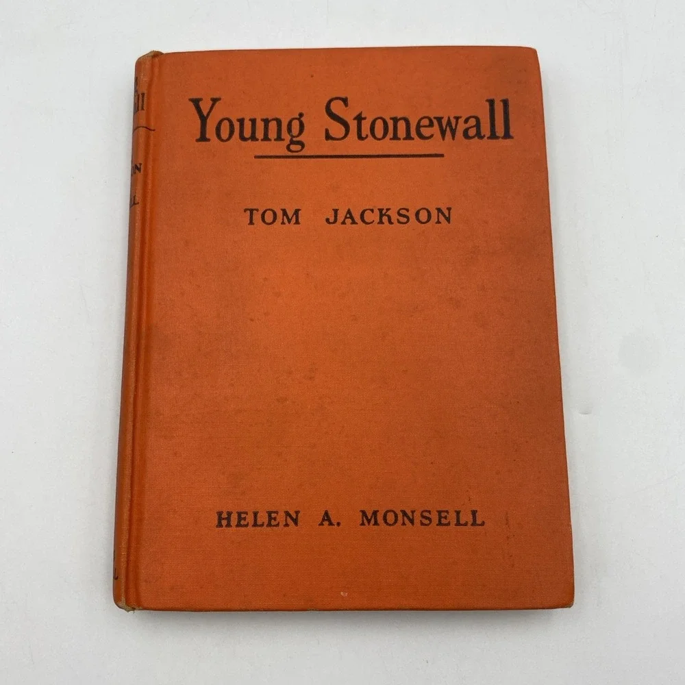 Vintage Young Stonewall Tom Jackson by Helen Albee Monsell‎ HC 1942 1st Edition